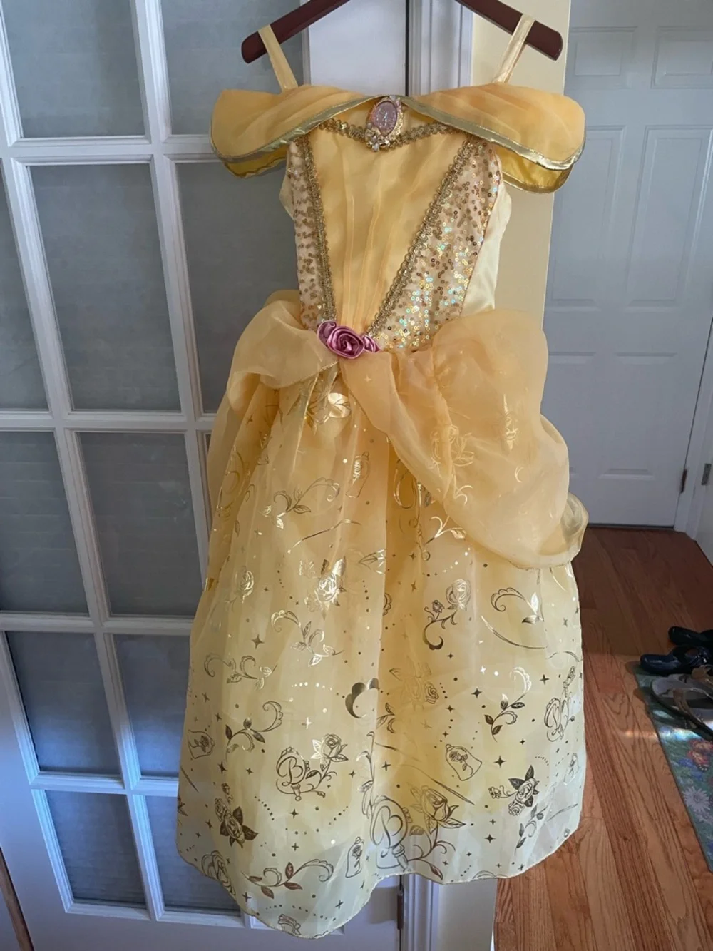 Disney Princess Belle Dress size 7/8 - Picture 2 of 7
